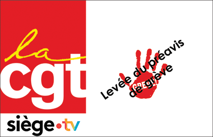 Levée du préavis sur la suppression des vacations des techniciens des plateaux et régies du Siège